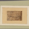 Letter to the gentlemen of the Ohio Company at Cameron in the County of Fairfax