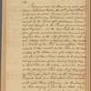 Letter to [the Governor of Massachusetts, William Shirley.]