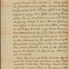 Letter to [the Governor of Massachusetts, William Shirley.]