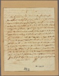 Letter to Major Prevost