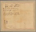 Letter to Gov. [Horatio] Sharpe
