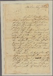 Letter to Sir William Johnson
