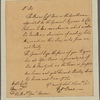 Letter to Gov. [Robert Hunter] Morris