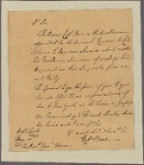 Letter to Gov. [Robert Hunter] Morris