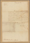 Letter to William Denny, Gov. of Pennsylvania