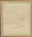 Letter to [Brig Gen. Edward Hand, Fort Pitt.]
