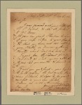 Letter to John Bartram, Botanist, near Philadelphia