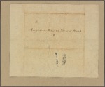 Letter to Brig. Gen. [Edward] Hand
