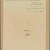 Letter to General --