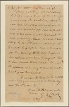 Letter to Gen. J. Clarke, Spottsylvania Co. Va.
