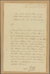 Letter to [George] Clinton, Governor of New York