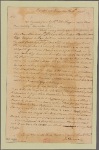 Letter to Gen. [Edward] Hand, Fort Pitt