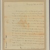Letter to his Excellency the Governor [Thomas Mifflin]
