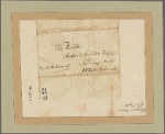 Letter to Robert Carter of Nominy Hall, Westmorland