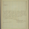 Letter to Monseigneur --