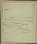 Letter to Monseigneur --