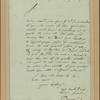 Letter to Gov. [Benjamin] Harrison