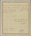 Letter to Gov. [Thomas] Nelson