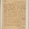 Letter to William Battell, Philadelphia