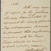 Letter to Gen. White