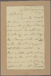 Letter to [ -- Sherwell?]