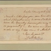 Letter to Mr. Bayne