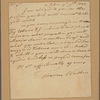 Letter to --