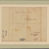 Letter to Capt. Bat. Oliver