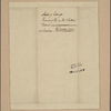 Letter to Gen. [Nathanael] Greene