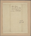 Letter to Gen. [Nathanael] Greene