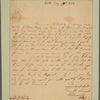 Letter to Col. [Theodorick] Bland