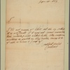 Letter to Mr. Medhurst, Hallifax House, London