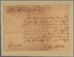 Letter to [the Assembly.]