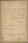 Letter to Col. John Williams