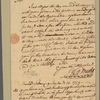 Letter to Dr. Jones, Cape Roads