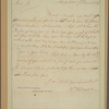 Letter to Henry Laurance [Laurens], Charles Town