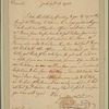 Letter to Col. Jethro Sumner, Valey Forge
