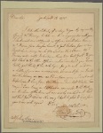Letter to Col. Jethro Sumner, Valey Forge