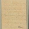 Letter to Gen. [Benjamin] Lincoln
