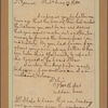 Letter to Gen. --