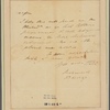 Letter to William Sullivan, Philadelphia