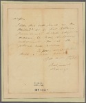 Letter to William Sullivan, Philadelphia