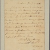 Letter to Gov. Thomas Jefferson, Virginia