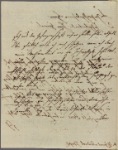 Letter to Gen. Riedesel