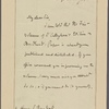 Letter to Henry S[tephens] Randall