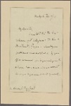Letter to Henry S[tephens] Randall