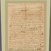 Letter to Gov. [John] Martin, Augusta