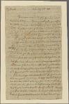 Letter to Isaac Shelby, late Gov. of Kentucky