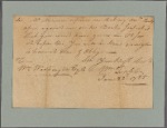 Letter to William Washington