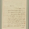 Letter to Gen. [Horatio] Gates